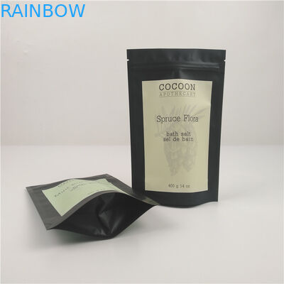 Odporne na wilgoć woreczki foliowe z zamkiem błyskawicznym 14 Oz z możliwością ponownego uszczelnienia do peelingu ciała