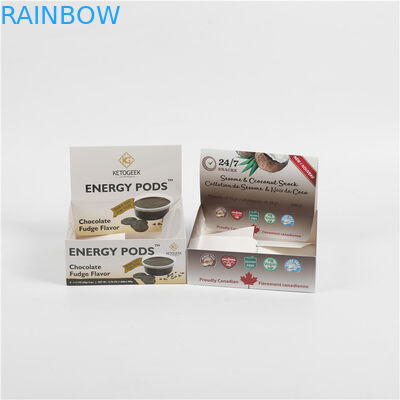 Przekąski Ciasteczka 50g Matowe Pudełko Papierowe Składane Wygodne