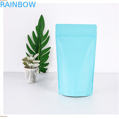 Peeling do ciała z plastikowej folii aluminiowej, stojąca saszetka z zamkiem błyskawicznym