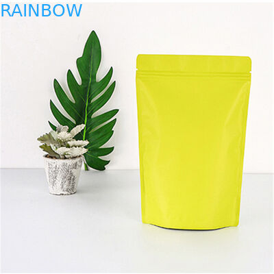 Peeling do ciała z plastikowej folii aluminiowej, stojąca saszetka z zamkiem błyskawicznym