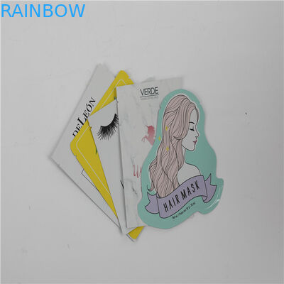 Mała, przyjazna dla środowiska, plastikowa torba na kosmetyki z zamkiem błyskawicznym, z nadrukiem