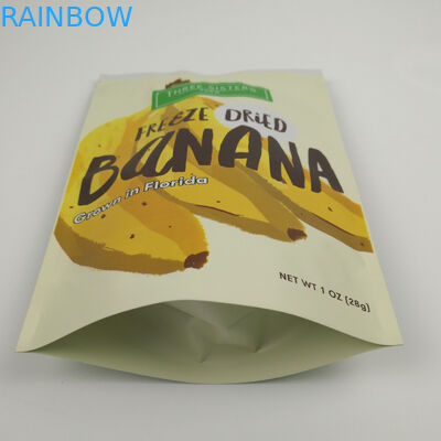 Recyklingowe aluminiowe stojące torby foliowe do żywności Odporne na zapachy Logo