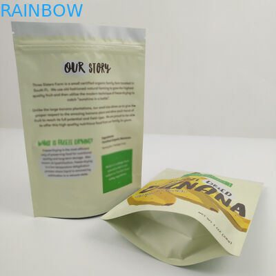 Recyklingowe aluminiowe stojące torby foliowe do żywności Odporne na zapachy Logo