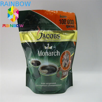 Stand Up Folia aluminiowa Zipper Torby na kawę Odporny na zapach Food Grade