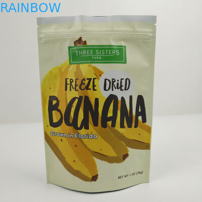 Niestandardowe plastikowe suche owoce aluminiowe woreczki stojące z nadrukiem wklęsłym