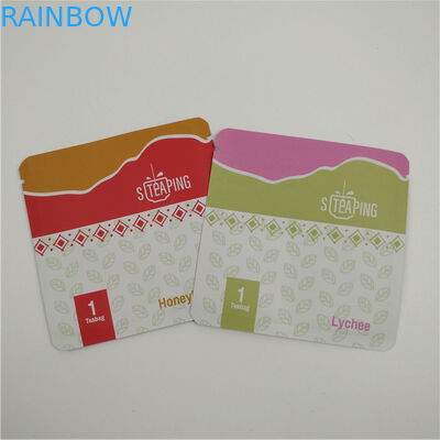 Folia aluminiowa Matowa zgrzewana torebka do pakowania herbaty Przyjazna dla środowiska, odporna na wilgoć