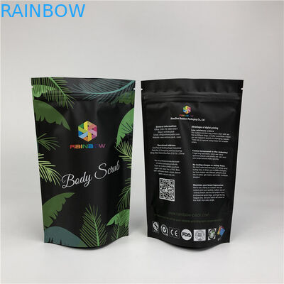 Kosmetyczna sól do kąpieli Ocean Matte Mylar woreczki wielokrotnego użytku z zamkiem błyskawicznym, odporne na zapach