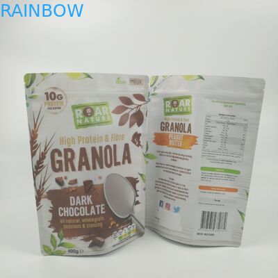 Ziplock Stand Up woreczki z folii aluminiowej z możliwością ponownego zamykania Opakowania na żywność do recyklingu