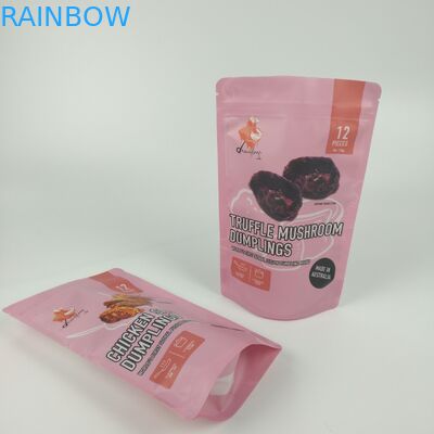 Coffee Matt Zipper Torby barierowe z nadrukiem na zamówienie Samodzielnie stojące laminowane