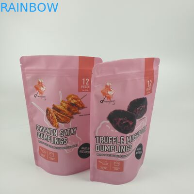 Coffee Matt Zipper Torby barierowe z nadrukiem na zamówienie Samodzielnie stojące laminowane