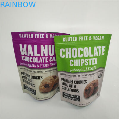 Candy Sweets Niestandardowe plastikowe woreczki z nadrukiem cyfrowym z zamkiem błyskawicznym