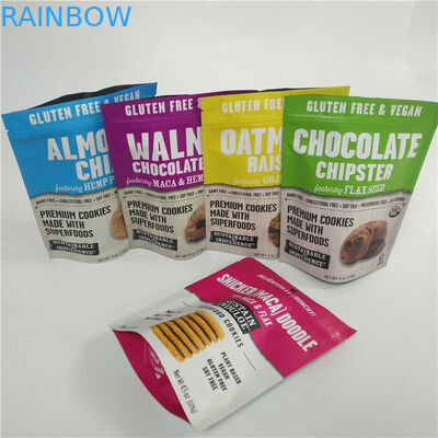 Candy Sweets Niestandardowe plastikowe woreczki z nadrukiem cyfrowym z zamkiem błyskawicznym