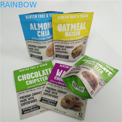 Candy Sweets Niestandardowe plastikowe woreczki z nadrukiem cyfrowym z zamkiem błyskawicznym