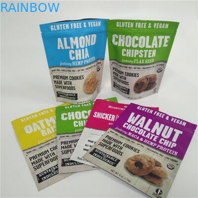 Candy Sweets Niestandardowe plastikowe woreczki z nadrukiem cyfrowym z zamkiem błyskawicznym