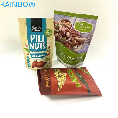 Stand Up Zipper Top Torby z folii aluminiowej Mylar Odporne na zapachy z nadrukiem na zamówienie