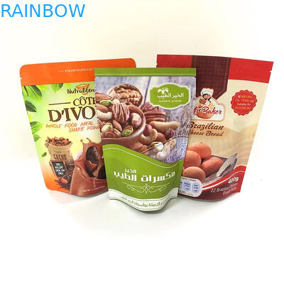 Stand Up Zipper Top Torby z folii aluminiowej Mylar Odporne na zapachy z nadrukiem na zamówienie