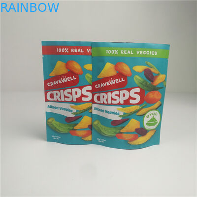 Organiczne mieszane suszone warzywa Matte Mylar Aluminium Stand Up Saszetka 35g