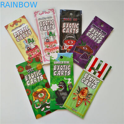 Niestandardowa drukowana, nadająca się do recyklingu, mylarowa, odporna na zapach chwastów Gummy Bear Jadalna, zamykana torba do pakowania z zamkiem błyskawicznym