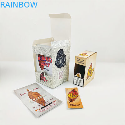 Niestandardowe papierowe pudełko z nadrukiem z logo Grabba Leaf Kraft Paper Box for Grabba Leaf