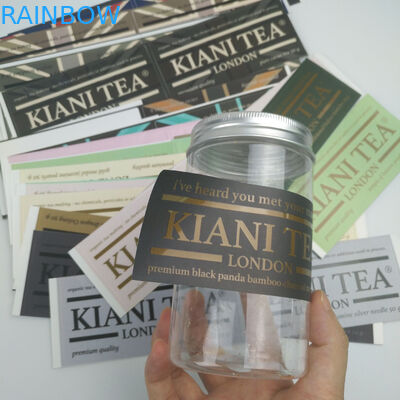 Zaakceptuj niestandardowe logo Naklejki drukowane OEM Fashionabl Samoprzylepna etykieta na wino Wodoodporne samoprzylepne naklejki na etykiety