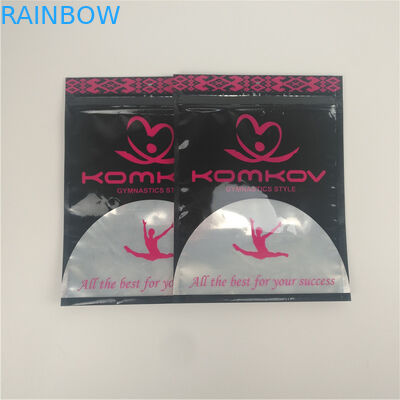 Ekologiczne opakowania na ubrania Plastikowe torby na bieliznę z zamkiem błyskawicznym z przezroczystym okienkiem