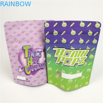 Laminowane torby Mylarowe Opakowania kadzideł ziołowych Plastikowa osłona VMPET