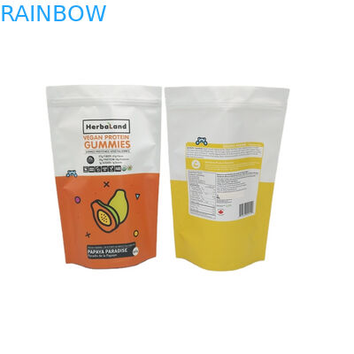 CMYK Mylar Weed Plastikowe woreczki Opakowanie Jadalne gummy VMPET