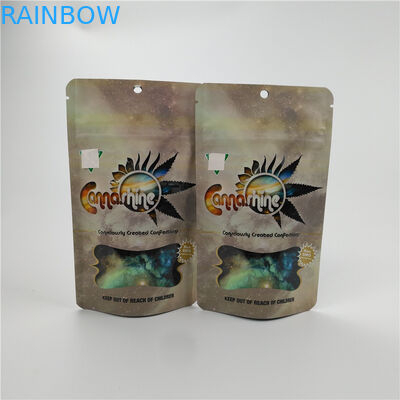 Odporna na zapach 3,5g zamykana torba Mylar VMPET na ciasteczka