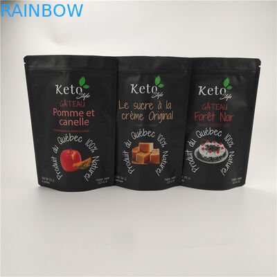 8x15cm FDA Mylar torby do pakowania żywności VMPET na przekąskę z ciastem cukierkowym