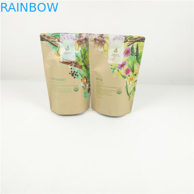 Darmowa wysyłka Profesjonalny dostawca Przekąska Nakrętka Stand Up Packaging Plastikowa torba Torby na suwak do suszonej żywności