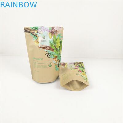 Darmowa wysyłka Profesjonalny dostawca Przekąska Nakrętka Stand Up Packaging Plastikowa torba Torby na suwak do suszonej żywności