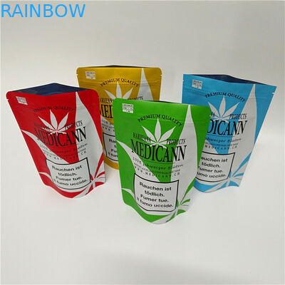 Cookie Flower Odporna na zapach torba Mylar Ziplock Odporna na chwasty torba dziecięca