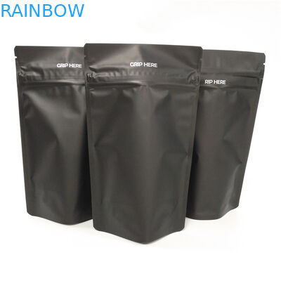 Hemp Flower CBD Herb Ziplock Mylar Pouch Child Proof Bag 1g 3.5g 7g