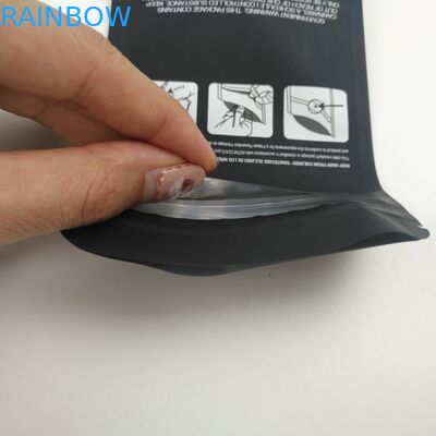 Dostosowane logo Soft Touch 3.5g 7g 14g 28g Torby stojące do ciastek konopnych Kush