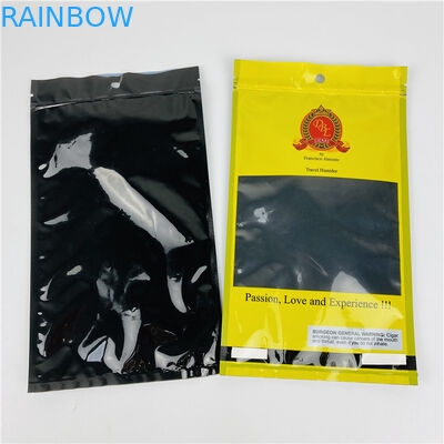 AL 0.7C MOPP VMPET Rolling Tobacco Pouch Cmyk 200mic For Fronto Leaf