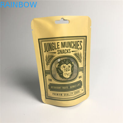 PA 1.5C AL 0.7C Matowe torby do pakowania przekąsek Stand Up MPET