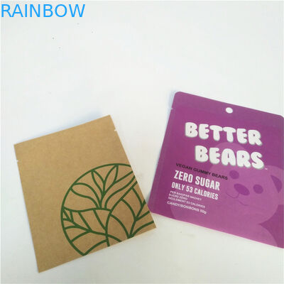 VMPET 1.2C NY 1.5C Płaska torba do pakowania przekąsek Cmyk na cukierki do ciastek