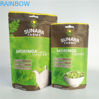 Folia laminowana VMPET SGS Torby do wielokrotnego zamykania żywności 110mic na herbatę / orzechy