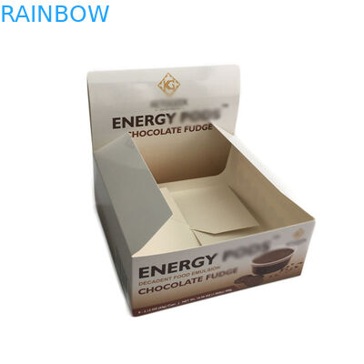 Snack ISO CMYK Display Opakowanie papierowe 350G Ivory Board vmpet