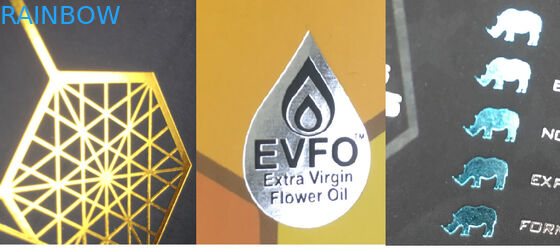 SGS CMYK Papierowe pudełka do pakowania kosmetyków 2 uncje 60 ml 30 ml tłoczenie folią