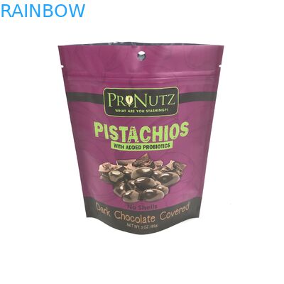 MOPP Gravure ISO VMPET Matowe torby z zamkiem błyskawicznym 14g z możliwością wielokrotnego zamykania na żywność