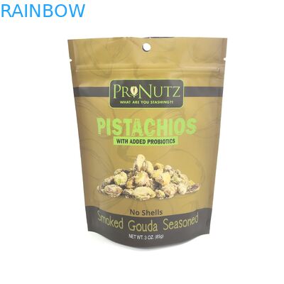 MOPP Gravure ISO VMPET Matowe torby z zamkiem błyskawicznym 14g z możliwością wielokrotnego zamykania na żywność