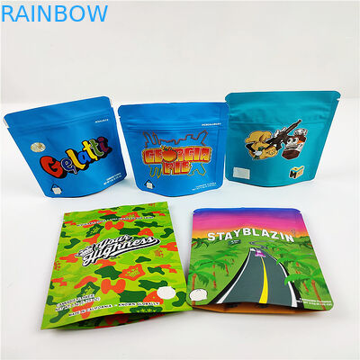 FSC BSCI CMYK Cookie Odporna na zapach torba 3,5g CBD Mylarowe woreczki do pakowania