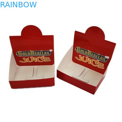 Niestandardowe logo Energy Drink Paper Counter Display Box Energy Bars Chocolate Protein Bars Packaging Boxes