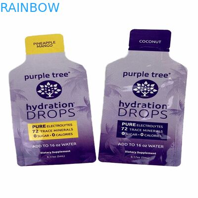 Custom Made Zboża Jadalne Torby Mylarowe Masło Orzechowe Krem Czekoladowy Opakowanie Oleju Proszek Saszetka Zapach Zapach Torby