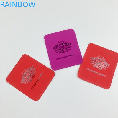 Hurtowa niestandardowa folia aluminiowa do pakowania żywności nasion herbaty Matowe płaskie torby do pakowania orzechów