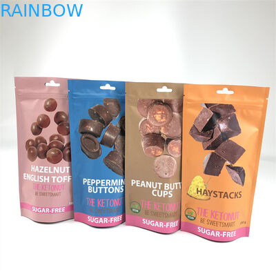 CMYK 110mic Zipper Stand Up Pouch Jadalne torby Mylar z konopi dla dzieci