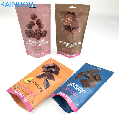 CMYK 110mic Zipper Stand Up Pouch Jadalne torby Mylar z konopi dla dzieci