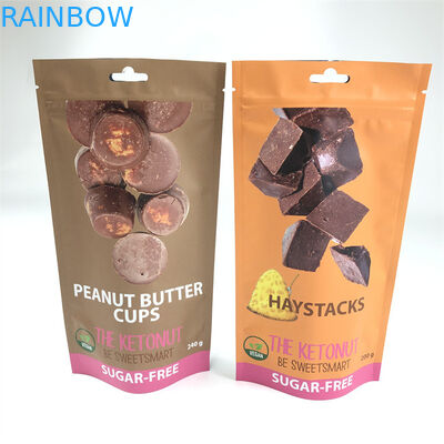 CMYK 110mic Zipper Stand Up Pouch Jadalne torby Mylar z konopi dla dzieci