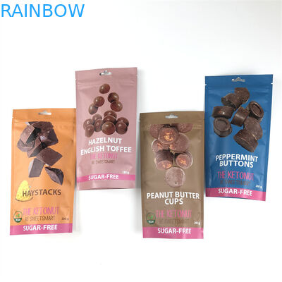 CMYK 110mic Zipper Stand Up Pouch Jadalne torby Mylar z konopi dla dzieci